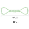 popmarket - 8-character Puller, 8-character Silicone Yoga Auxiliary Home Elastic Band Mini Band Kit, A Set Of 3, Light Three Medium, And Heavy Lower Body Loop Resistance Bands For Legs And Booty