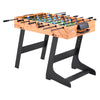 VEVOR - 42 inch Folding Foosball Soccer Game Table Standard Size Indoor Table for Home