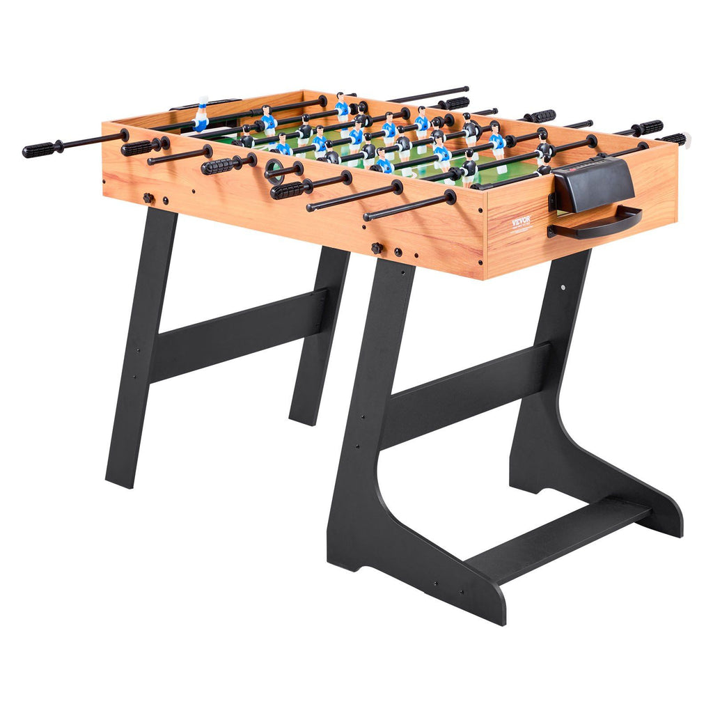 VEVOR - 42 inch Folding Foosball Soccer Game Table Standard Size Indoor Table for Home