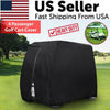 The Perfect Part - Waterproof Golf Cart Cover Zipper 4 Passenger EZ GO Club Car Yamaha Elastic Hem