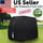 The Perfect Part - Waterproof Golf Cart Cover Zipper 4 Passenger EZ GO Club Car Yamaha Elastic Hem