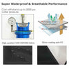 The Perfect Part - Waterproof Golf Cart Cover Zipper 4 Passenger EZ GO Club Car Yamaha Elastic Hem