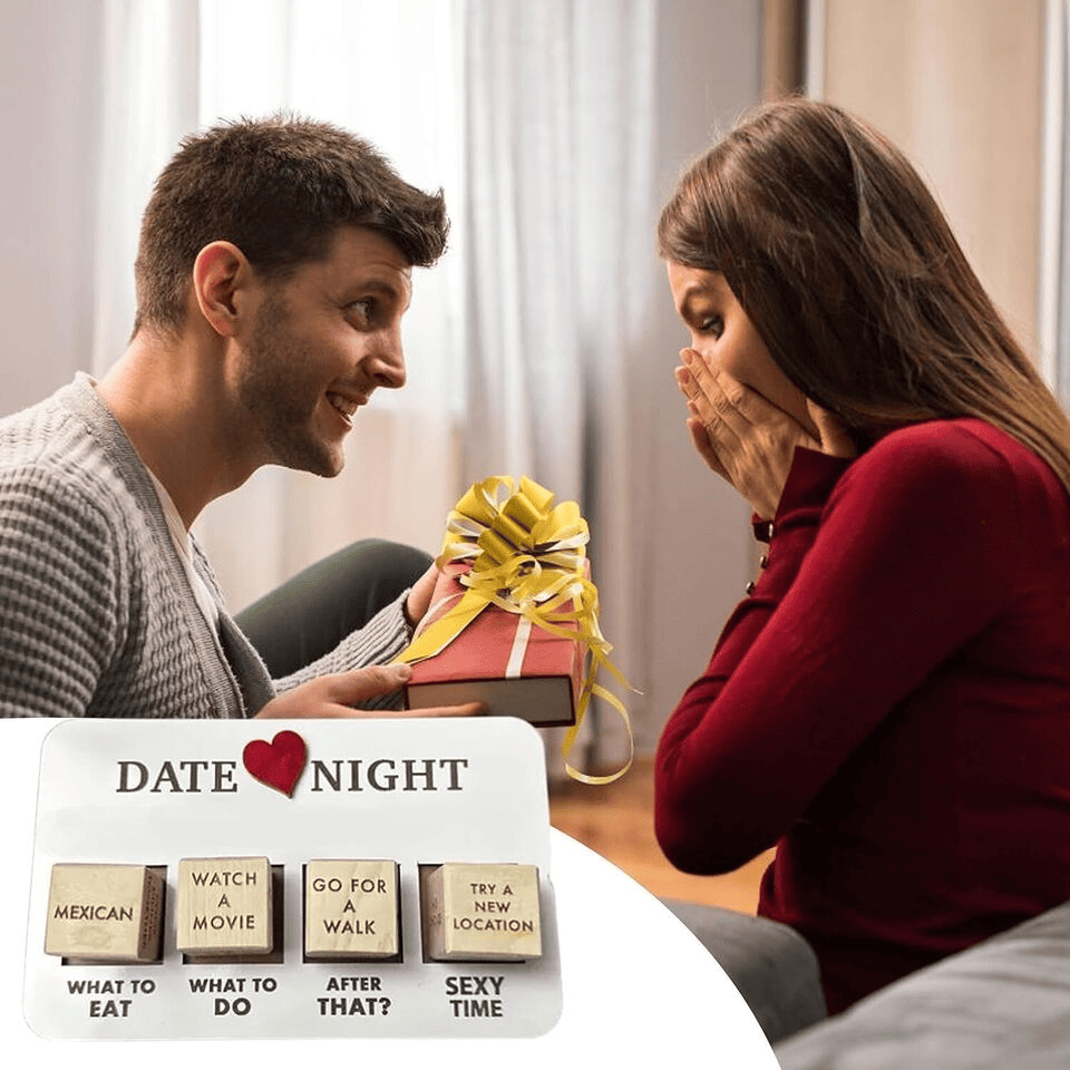 The Perfect Part - Date Night Dice After Dark Edition Date Night Wooden Dice Game For Couples Fun