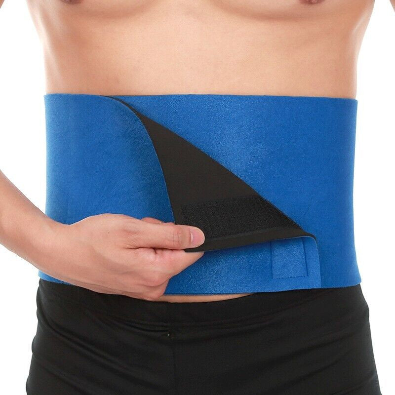 The Perfect Part - Waist Trimmer Belt Sweat Band Wrap Ab Stomach Weight Loss Fat Burner Slimming