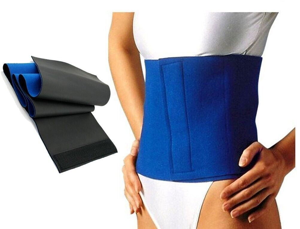 The Perfect Part - Waist Trimmer Belt Sweat Band Wrap Ab Stomach Weight Loss Fat Burner Slimming