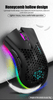 The Perfect Part - Wireless Mouse Gaming Rechargeable Optical Mouse Cordless 7 Color LED Backlit PC