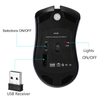 The Perfect Part - Wireless Mouse Gaming Rechargeable Optical Mouse Cordless 7 Color LED Backlit PC