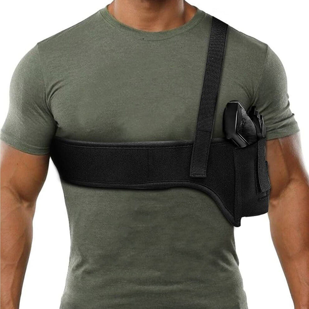 The Perfect Part - Tactical Concealed Carry Shoulder Waist Pistol Hand Gun Holder Holster Pouch US