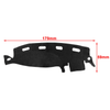 The Perfect Part - Dashboard Mat Dash Cover Carpet For 1998-2001 Dodge Ram 1500 2500 3500 Dash-Mat