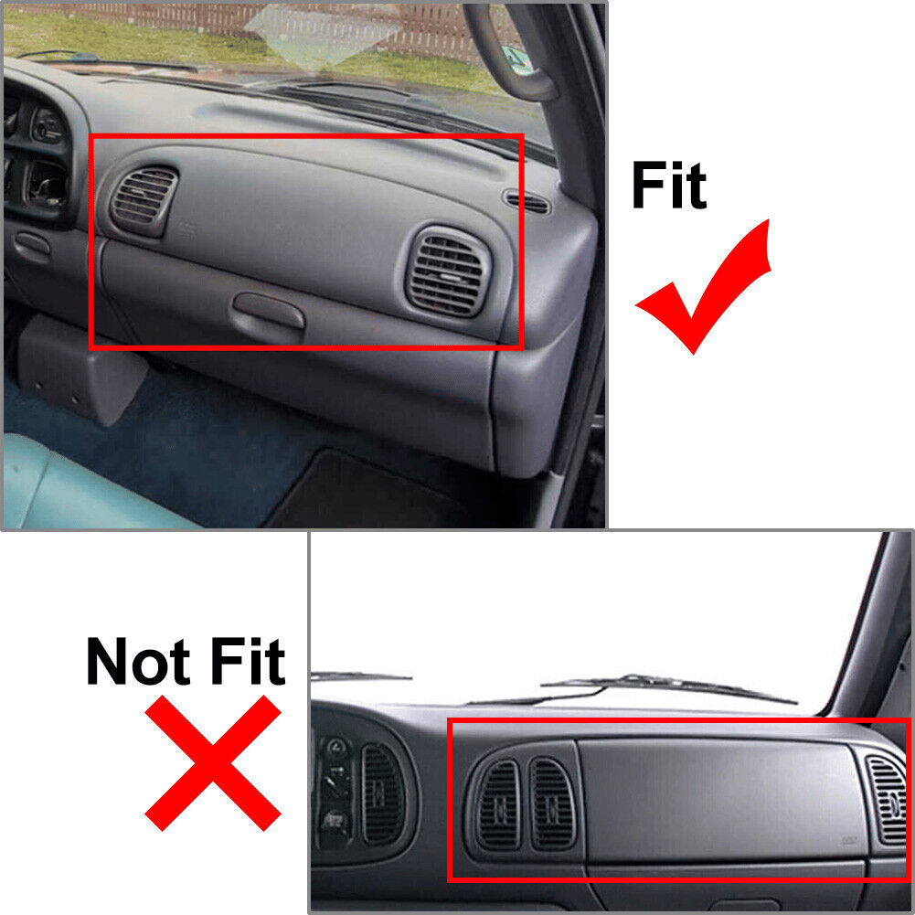The Perfect Part - Dashboard Mat Dash Cover Carpet For 1998-2001 Dodge Ram 1500 2500 3500 Dash-Mat