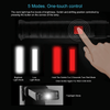 The Perfect Part - Rechargeable LED COB Work Light Mechanic Flashlight Lamp Magnetic Base Bright
