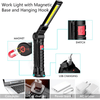 The Perfect Part - Rechargeable LED COB Work Light Mechanic Flashlight Lamp Magnetic Base Bright