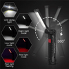 The Perfect Part - Rechargeable LED COB Work Light Mechanic Flashlight Lamp Magnetic Base Bright