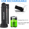 The Perfect Part - Rechargeable LED COB Work Light Mechanic Flashlight Lamp Magnetic Base Bright
