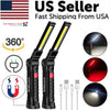 The Perfect Part - Rechargeable LED COB Work Light Mechanic Flashlight Lamp Magnetic Base Bright