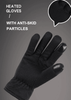 The Perfect Part - Electric USB Heated Gloves Winter Warming Thermal Ski Snow Hand Warm Windproof