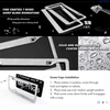 The Perfect Part - 2PCS Bling License Plate Frame Glitter Crystal Sparkling Rhinestone Diamond Caps