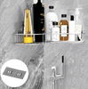 The Perfect Part - Shower Caddy Shelf Bathroom Corner Bath Storage Holder Organizer Triangular Rack