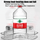 The Perfect Part - Shower Caddy Shelf Bathroom Corner Bath Storage Holder Organizer Triangular Rack