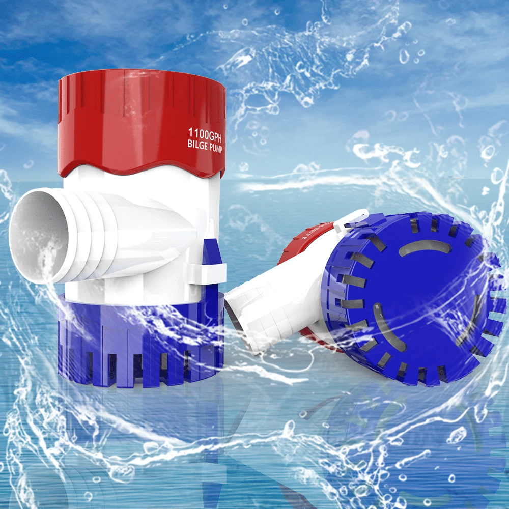 The Perfect Part - 1100GPH 12V Electric Marine Submersible Bilge Sump Water Pump For Boat 3/4'' Hose