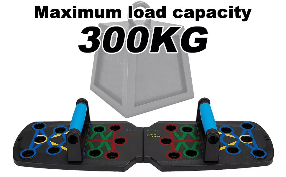 The Perfect Part - 28 in 1 Push Up Rack Board System Fitness Workout Train Home Gym Exercise Stands