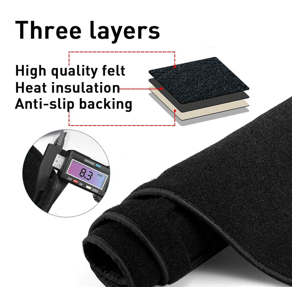 The Perfect Part - Fit For Chevy Silverado/Tahoe/Suburban 2007-2014 US Dashboard Pad Dash Cover Mat