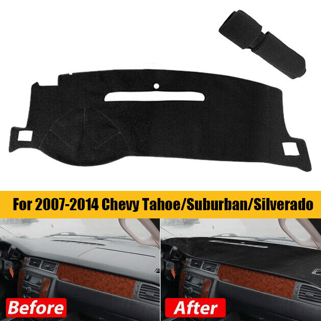 The Perfect Part - Fit For Chevy Silverado/Tahoe/Suburban 2007-2014 US Dashboard Pad Dash Cover Mat