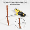 The Perfect Part - 68pc Tire Repair Kit DIY Flat Tire Repair Car Truck Motorcycle Home Plug Patch