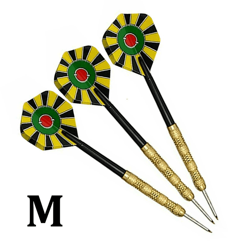 The Perfect Part - 5 Sets (15Pcs) Steel Tip Professional Darts Set Darts Slim Barrel Dart Flights