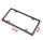 The Perfect Part - 2x High Quality Stainless Steel Metal License Plate Frame Tag Cover Black New US