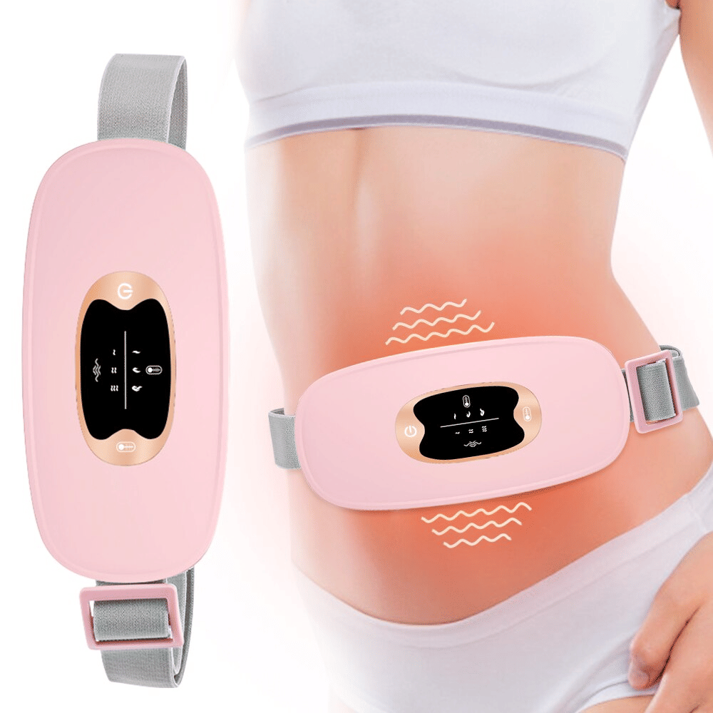 The Perfect Part - Electric Heating Menstrual Vibration Pad Belt For Period Pain Relief Cramps US