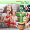 The Perfect Part - Dancing Cactus Plush Toy Doll Electronic Recording Shake With Song Funny Gift US