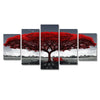 The Perfect Part - 5Pcs Canvas Print Paintings Landscape Pictures Wall Art Modern Living Room Decor