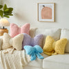 Bright Living - Bow Pillow, Decorative Bow Pillows with Soft Plush for Couch Bed, Bow Shaped Throw Pillow Room Decor for Bedroom, Bow Decorative Pillow for Living Room (Lavender Purple, Small-12 Inches)