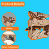 Music Park - 3d wooden puzzle Hand Whale music box Handmade Assembly Model kit Holidays birthdays Christmas gifts