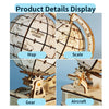 Music Park - 3D Wooden Puzzle Globe. Model kits DIY Crafts Handmade Christmas Gifts