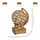 Music Park - 3D Wooden Puzzle Globe. Model kits DIY Crafts Handmade Christmas Gifts