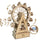 Music Park - 3d Wooden Puzzle Gear Ferris Wheel Music Box You Are My Sunshine Handmade Assembly Model Kit Holidays Brthdays Christmas Gifts