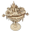 Music Park - 3D Wooden Puzzles Music Box kits You are My Sunshine Castle Building Model DIY Crafts Birthday Gift for Women