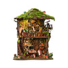Music Park - MUSIC PARK 3D Wooden Puzzle For Adults Forest Whisper Tea Book Nook DIY Miniature House Assembly Model Stress Relief Toy Home Decor Gifts