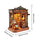 Music Park - 3d wooden puzzle for adults Paper Cottage book nook with lights model kit dollhouse DIY miniature house Birthday and Christmas gifts