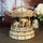 Music Park - 3d Wooden Puzzle Carousel Music Box Handmade Assembly Model Kit Holidays Birthdays Christmas Gifts