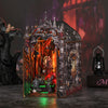 Music Park - 3D Wooden Puzzle For Adults Eternal Night Dark Castle DIY Miniature House Assembly Model Stress Relief Toy Home Decor Gifts