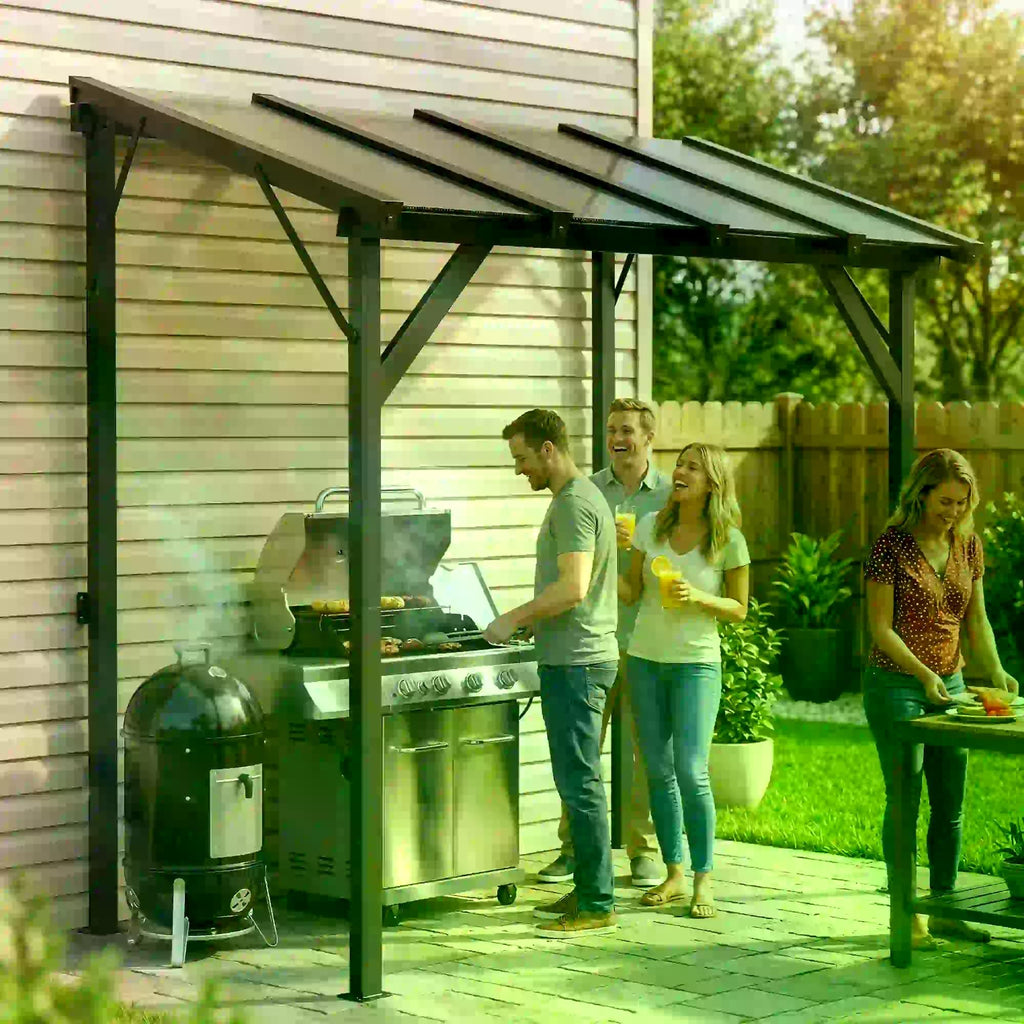 inQ Boutique - Hardtop Grill Gazebo
