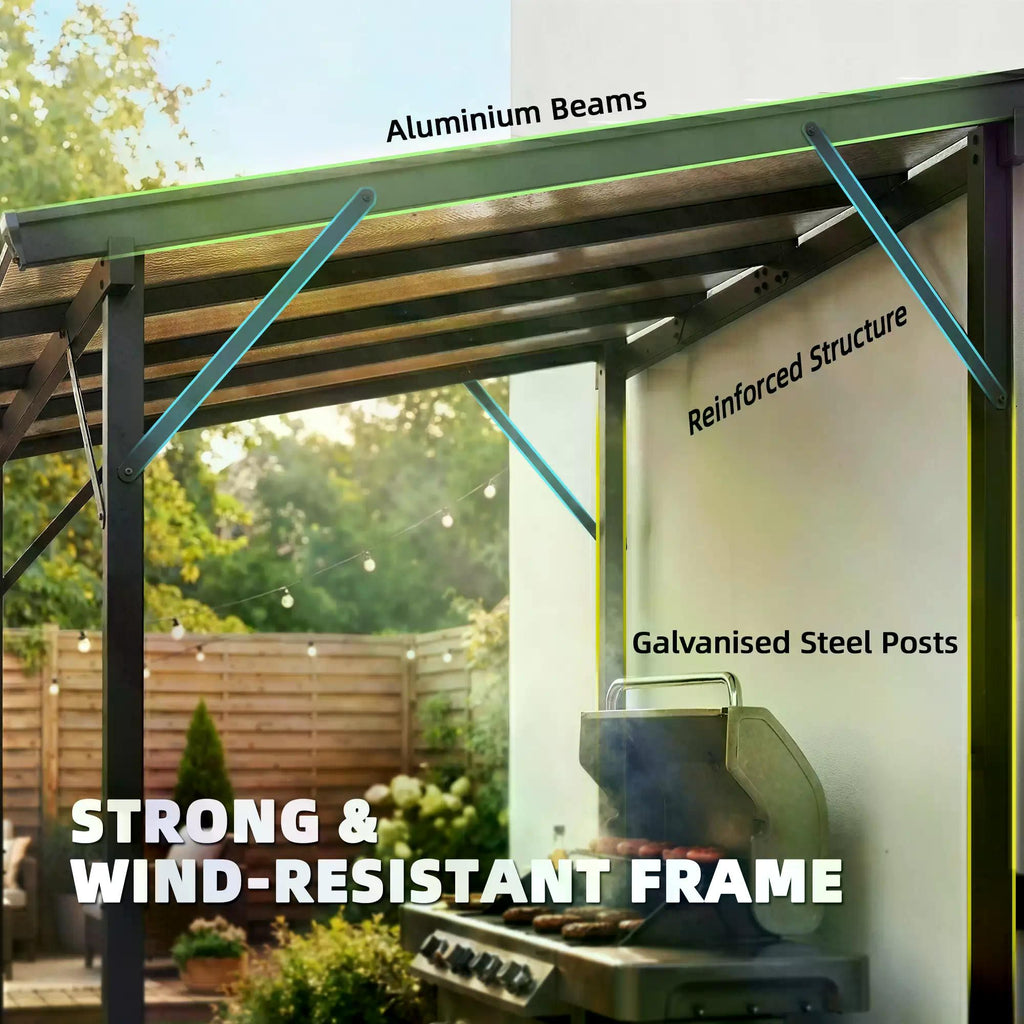 inQ Boutique - Hardtop Grill Gazebo