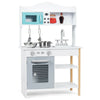 inQ Boutique - Kids Pretend Play Kitchen Set Realistic Cooking Toy with Sink & Accessories