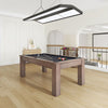 4 Supply - 7ft 3-in-1 Multi-Functional Pool Table with Benches (Pool Table + Ping Pong Table + Dining Table)