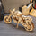 Music Park - 3D Wooden Puzzle Motorcycle Model Kits To Build Wooden Construction Handmade Craft Unique Gift Christmas