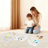 inQ Boutique - 11-in-1 Montessori Owl Activity Wall - STEM Sensory Busy Board with Magnetic Whiteboard, 3+ Years Old