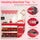 inQ Boutique - Red Wooden Kids Supermarket Playset with Vending Machine, 90.17×78.74×104.14cm Grocery Store Toy with Shopping Cart for 3+